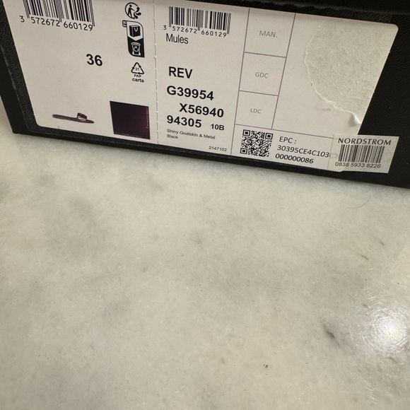 CHANEL Black Quilted Slide Sandals with Gold Accent - Picture 2 of 4